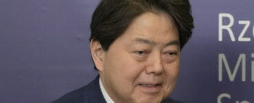 Japonský minister zahraničných vecí Jošimasa Hajaši.