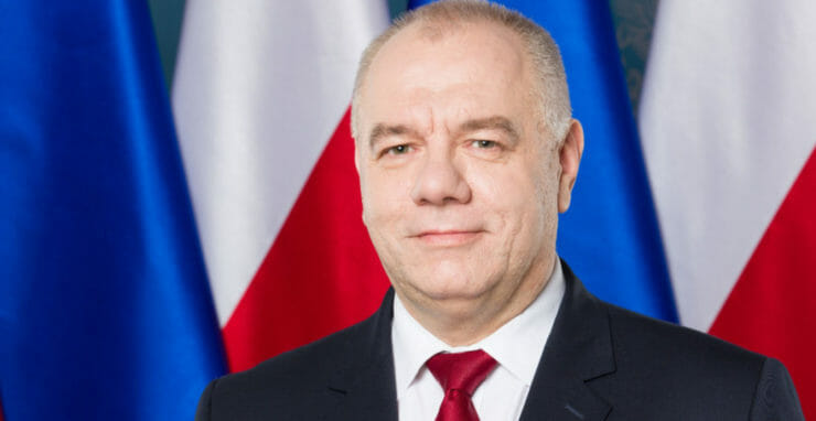 Podpredseda poľskej vlády Jacek Sasin.