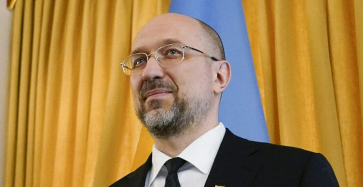 Ukrajinský premiér Denys Šmyhaľ.