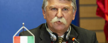 Predseda maďarského Národného zhromaždenia (parlamentu) László Kövér.