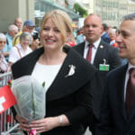 Zľava Zuzana Čaputová a prezident Švajčiarska Ignazio Cassis.