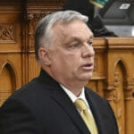 Šéf strany Fidesz a maďarský premiér Viktor Orbán.