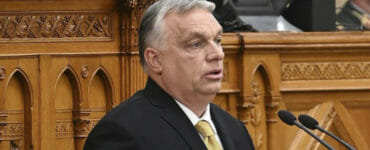 Šéf strany Fidesz a maďarský premiér Viktor Orbán.