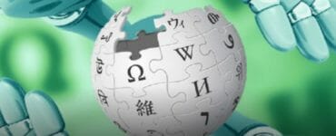 Na ilustračnej snímke logo Wikipédie.