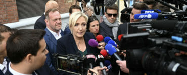 Marine Le Penová, Zdroj: (AP Photo)