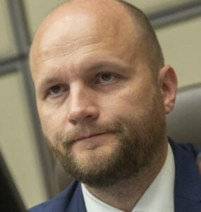 Minister obrany SR Jaroslav Naď (OĽaNO).