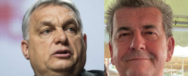 Na kombosnímke zľava Viktor Orbán a Karl Pachner.