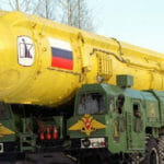 Na ilustračnej snímke ruská nukleárna zbraň.