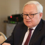 Námestník ruského ministra zahraničných vecí Sergej Riabkov.