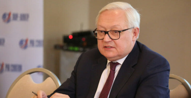 Námestník ruského ministra zahraničných vecí Sergej Riabkov.