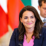 Prezidentka Maďarska Katalin Nováková.