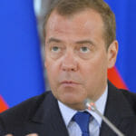 Dmitrij Medvedev na archívnej snímke z júna 2019.