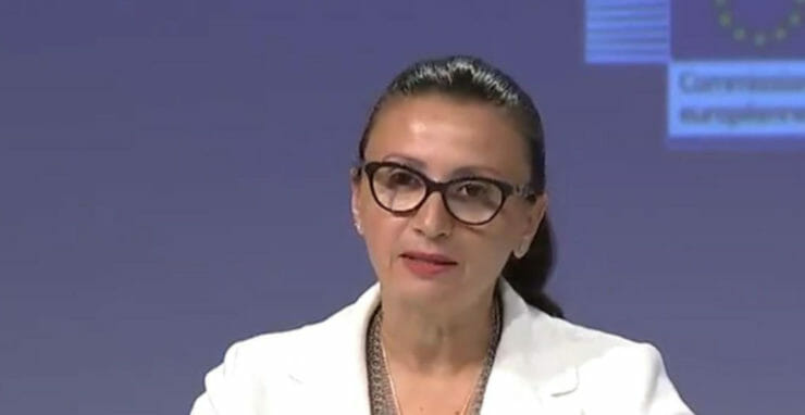 Hovorkyňa EÚ pre zahraničné záležitosti Nabila Massraliová.