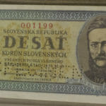 Na ilustračnej snímke bankovka Slovenskej republiky v nominálnej hodnote 10 slovenských korún, na ktorej je portrét Ľudovíta Štúra.