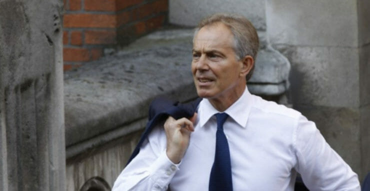 Tony Blair na archívnej snímke.