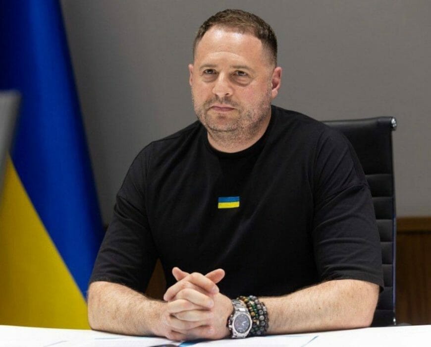 Vedúci kancelárie ukrajinského prezidenta Andrij Jermak. 