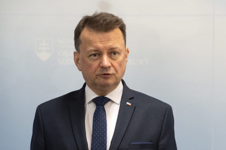 Poľský minister obrany Mariusz Blaszczak