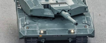 Na ilustračnej snímke nemecký tank typu Leopard 2.