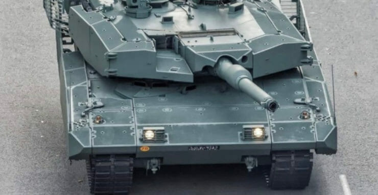 Na ilustračnej snímke nemecký tank typu Leopard 2.