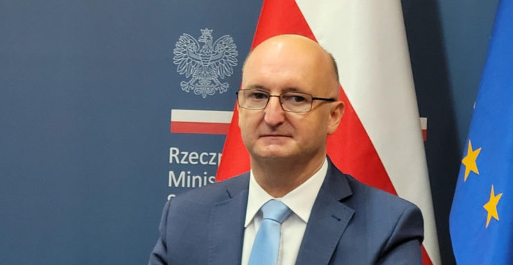Štátny tajomník ministerstva zahraničných vecí Piotr Wawrzyk.