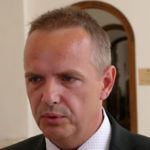 Patrik Groma na archívnej snímke zo septembra 2018. Aj vtzedy bol kandidátom na primátora Žiliny.
