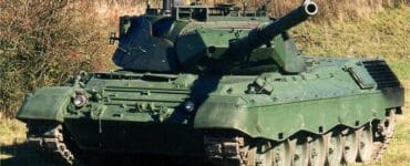 Na ilustračnej snímke nemecký tank typu Leopard 1A5 MBT.