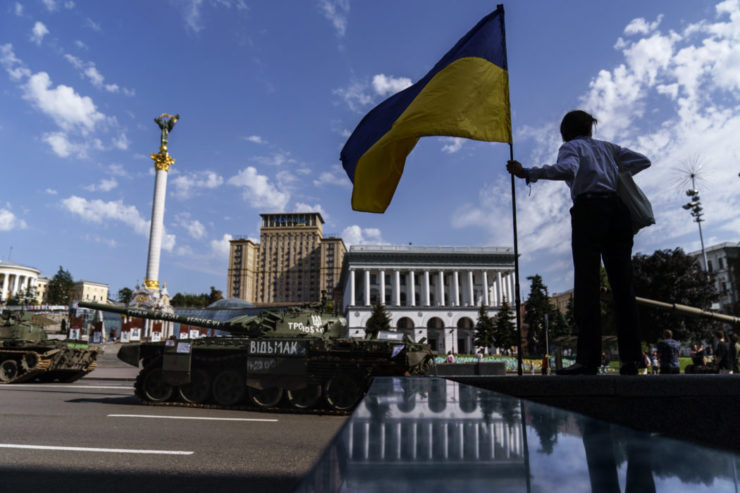 Poplach v Kyjeve
