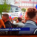 Titulka TV Markíza k dnešnému protestu