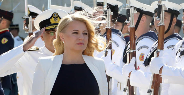 Prezidentka Zuzana Čaputová počas svojej návštevy Grécka.