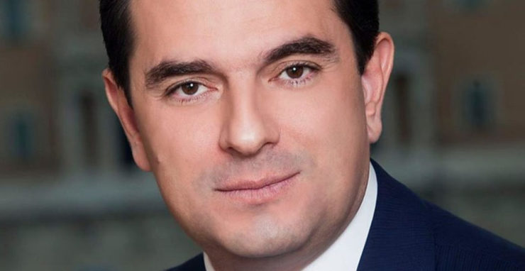 Grécky minister energetiky Kostas Skrekas.