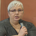 Na snímke z mája 2016 aktivistka a blogerka Monika Kozelová.