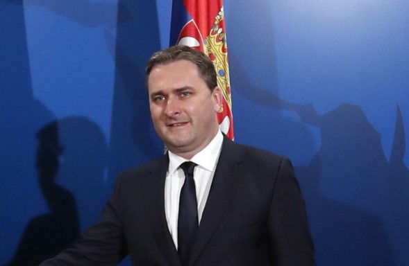 Srbský minister zahraničných vecí Nikola Selakovič, archívna snímka.