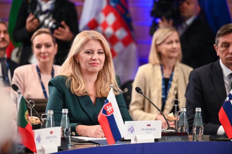 Prezidentka Zuzana Čaputová na samite hláv štátov na Malte.