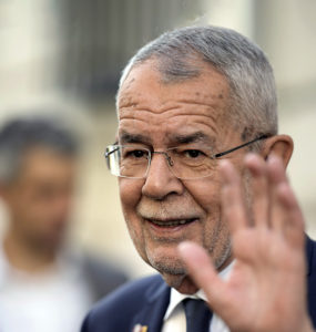 Alexander Van der Bellen, voľby, rakúsky prezident
