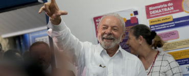 Ľavicový kandidát a bývalý brazílsky prezident Luiz Inácio Lula da Silva.