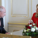 Minister hospodárstva Karel Hirman a prezidentka Zuzana Čaputová.