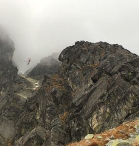 Na snímke Kežmarský štít, ktorý sa stal pre jedného z turistov osudným.