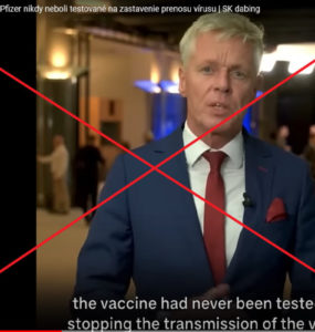 Holandský europoslanec Rob Roos - snímka upravená PZ SR