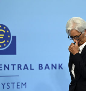 Christine Lagardová, Luis de Guindos, ECB