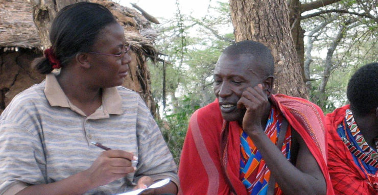 Strava Masajov z Kene je z pohľadu rozvinutého sveta jednostranná a chudobná. Archívna snímka.