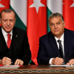 Turecký prezident Recep Tayyip Erdogan a maďarský premiér Viktor Orbán