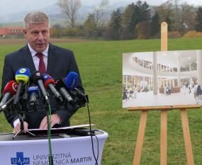 Minister zdravotníctva Vladimír Lengvarský v Martine