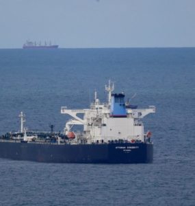 Tanker v Čiernom mori