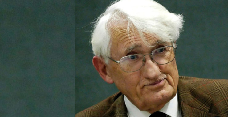 Jürgen Habermas, nemecký filozof.