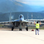 Slovenský MiG na archívnej snímke.
