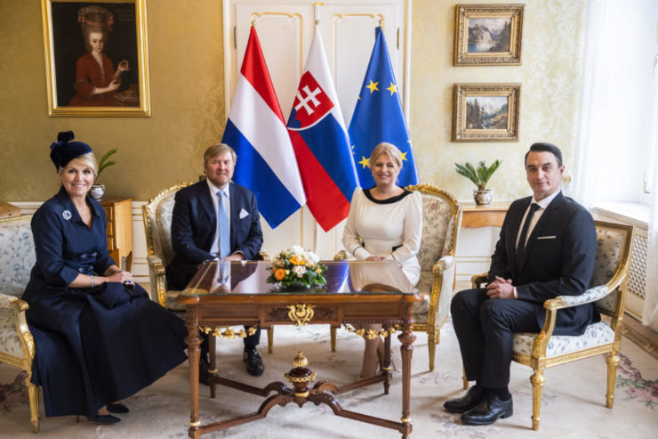 Holandský kráľ s manželkou na návšteve Slovenska