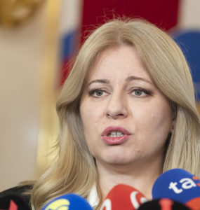 Prezidentka SR Zuzana Čaputová