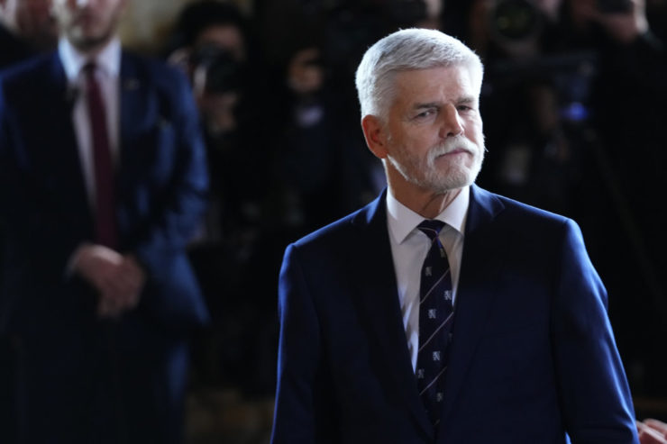 Český prezident prvýkrát udeľoval rády