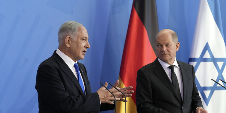 Netanjahu po rokovaniach so Scholzom