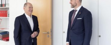 Pellegrini sa stretol so Scholzom